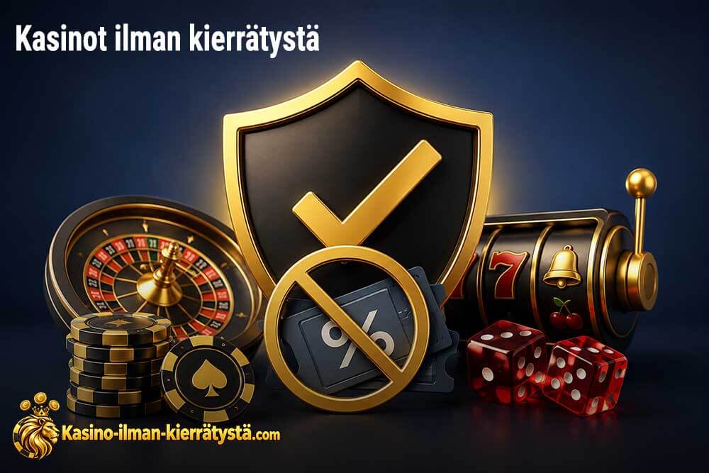Kasinot ilman kierrätystä esiteltynä